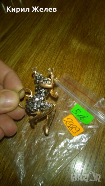 Медальон фигурка позлата -314, снимка 1