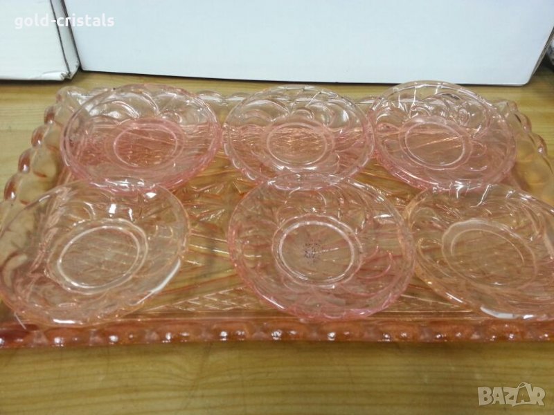 Стъклени чинийки за сладко , снимка 1