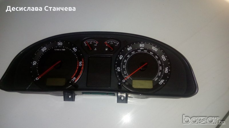 Километраж табло Шкода Суперб 1.9 тди, снимка 1