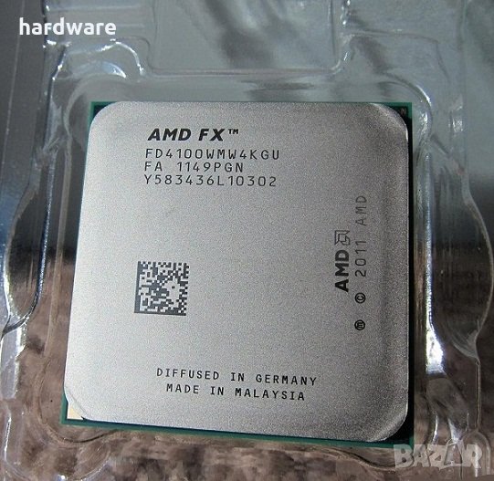 десктоп  процесор cpu amd fx 4100 socket am3+, снимка 1