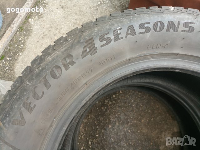 всесезонни SUV гуми  РУСЕ , GOOD YEAR  225/65R17  Vector 4Seasons, снимка 4 - Гуми и джанти - 25093076
