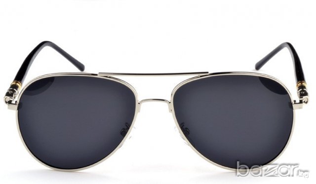 Слънчеви Очила  Aviator (SILVER), снимка 1 - Слънчеви и диоптрични очила - 8495420