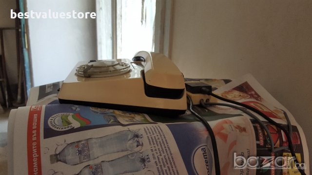Руски Телефон С Шайба Веф Та-д / Vef Ta-d В Цвят Слонова Кост , снимка 5 - Други стоки за дома - 14705255