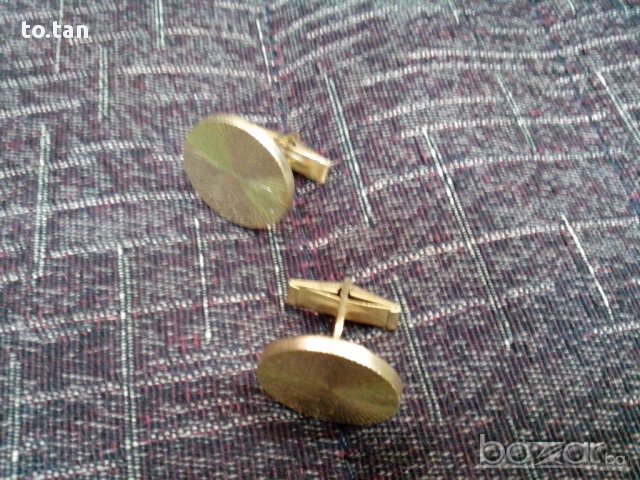 Ретро копчета за ръкавели-позлатени, снимка 4 - Други - 15808764