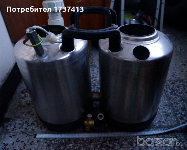 хром никелови бутилки за смесване на течноси под налягане, снимка 1 - Домашни продукти - 20697014