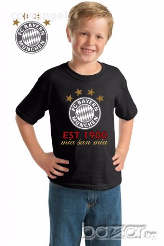 New! Мъжки и Детски тениски BAYERN MUNICH / БАЙЕРН МЮНХЕН! Създай модел по Твой дизайн!, снимка 7 - Тениски - 14662376