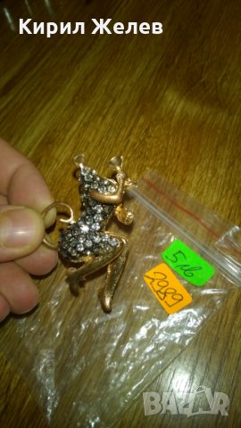 Медальон фигурка позлата -314