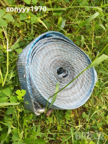 ЯК колан от тир-за теглене или укрепване-9 метра с метална кука, снимка 2 - Аксесоари и консумативи - 21652756