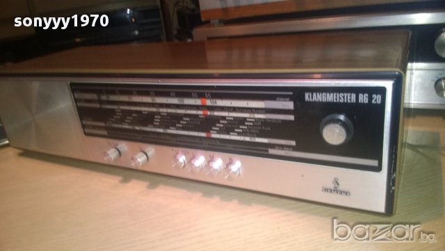 siemens-klangmeister rg-20-receiver-made in germany-внос швеицария, снимка 9 - Ресийвъри, усилватели, смесителни пултове - 9860486