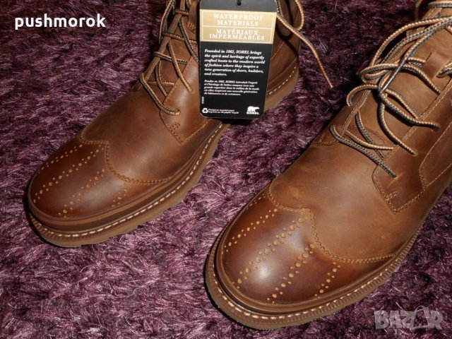 SOREL Madson Wingtip Boot Waterproof Oxford, снимка 3 - Мъжки боти - 23479315