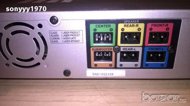 Daewoo hc-4130x-dvd receiver 6 chanel-внос швеицария, снимка 9 - Ресийвъри, усилватели, смесителни пултове - 15534009