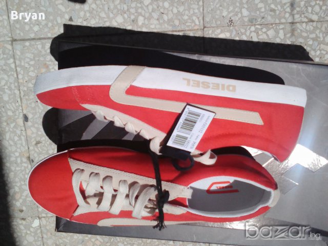 Diesel – нови мъжки обувки, 100 % оригинални . Размер 43 , снимка 2 - Маратонки - 14927336