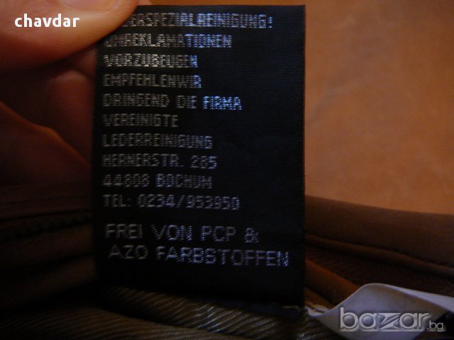 Продавам оригинално кожено яке CHEVIREX , снимка 16 - Якета - 16104169