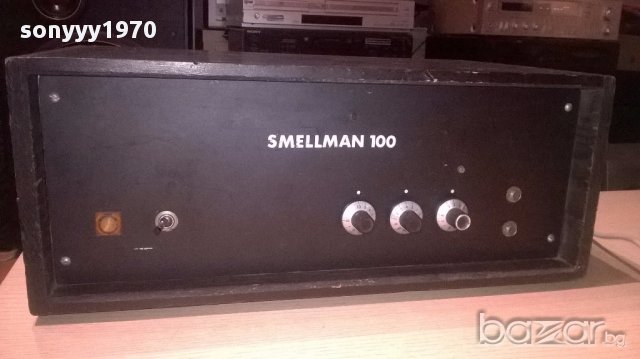 Smellman 100 amplifier-внос швеицария, снимка 4 - Ресийвъри, усилватели, смесителни пултове - 15925476