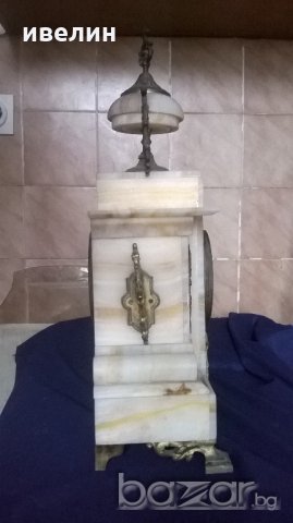 стар каминен часовник, снимка 5 - Антикварни и старинни предмети - 20052011