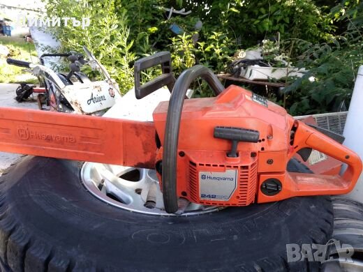 Хускварна 242, снимка 2 - Градинска техника - 25646463