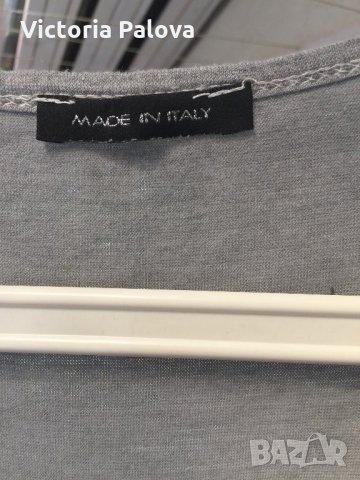 Памучна тънка блуза,Италия, снимка 2 - Блузи с дълъг ръкав и пуловери - 22536581