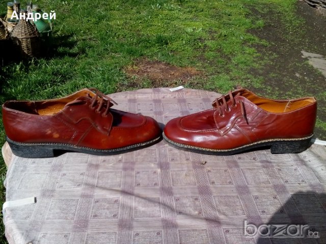 Стари кожени обувки, снимка 2 - Антикварни и старинни предмети - 21182639