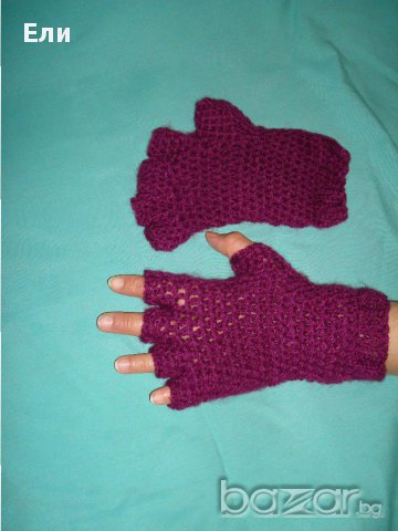 Плетени ръкавици - Промоция, снимка 1 - Шапки - 9021125