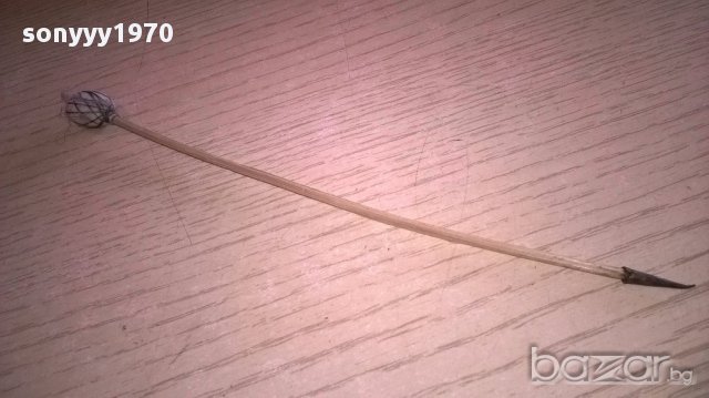 Древно африканско оръжие с стрела-бамбук-резба-внос швеицария, снимка 9 - Антикварни и старинни предмети - 17502328