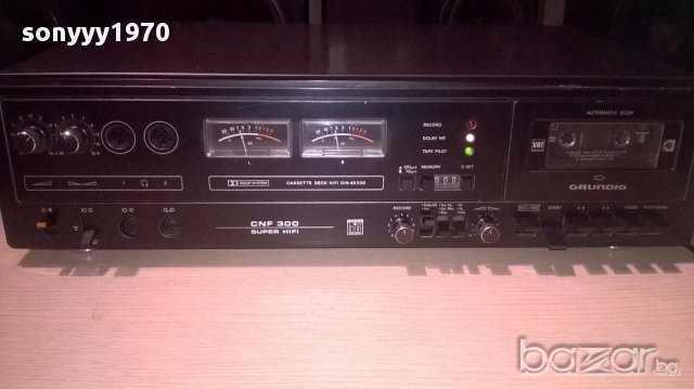 Grundig cnf-300 super hi-fi made in germany-внос швеицария, снимка 3 - Ресийвъри, усилватели, смесителни пултове - 13277540