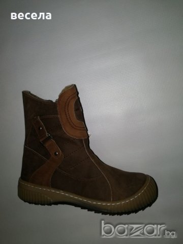 Ботуши детски естествена кожа