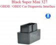 Black Super Mini Bluetooth ELM327 - универсален интерфейс за автодиагностика, OBD2, снимка 2
