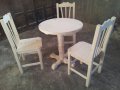 Кръгла маса и столове, снимка 3