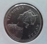Монета Британска  Индия 1 Рупия 1862 г. /2 - куриоз реверс на 45 градуса, снимка 2