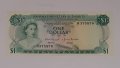 BAHAMAS  $ 1 DOLLAR  1968 VF++