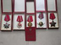 Медали с документ и кутии, снимка 3