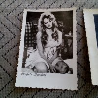 Стара снимка,картичка Бриджит Бардо,Brigite Bardott, снимка 2 - Антикварни и старинни предмети - 25791187