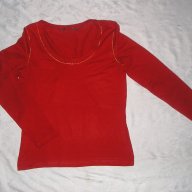 Червена блузка Betty Barclay М-ка, снимка 1 - Блузи с дълъг ръкав и пуловери - 18189431
