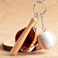 Бейсболна бухалка , ръкавица , топка ключодържател, снимка 3 - Други - 23029776