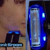 Мъжки мулти-функционален тример със сензор за брада коса и тяло Sonic Groom Micro Touch, снимка 4 - Тримери - 18048629