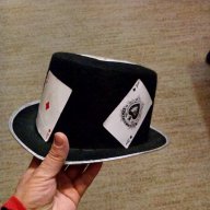 ►  мъжка шапка уникален модел с  карти за игра, парти, снимка 2 - Шапки - 11053055