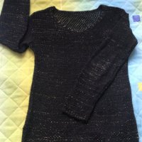 Пуловер на дупки - S размер, снимка 3 - Блузи с дълъг ръкав и пуловери - 24140542