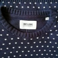 Мъжки пуловер "ONLY & SONS" M, снимка 3 - Пуловери - 24039363