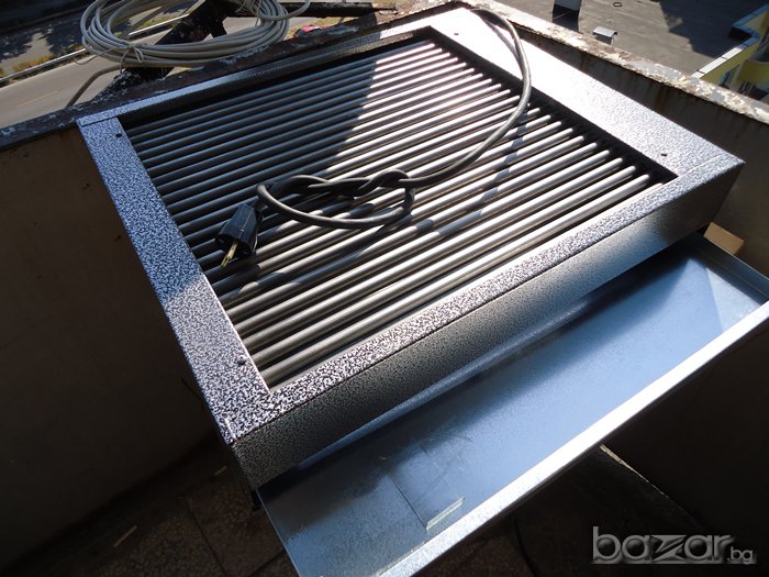 Скари тръбни на ток професионални за заведения 60/40 мощност 3000 W на два кръга цена 190лв., снимка 1