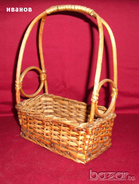 Декоративна винтидж/Vintage кошничка, снимка 1