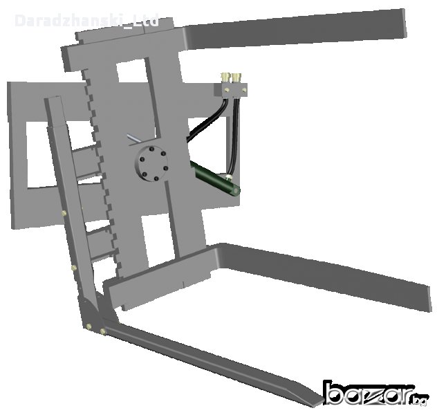 Палетен Обръщач (За изсипване на палети), снимка 1