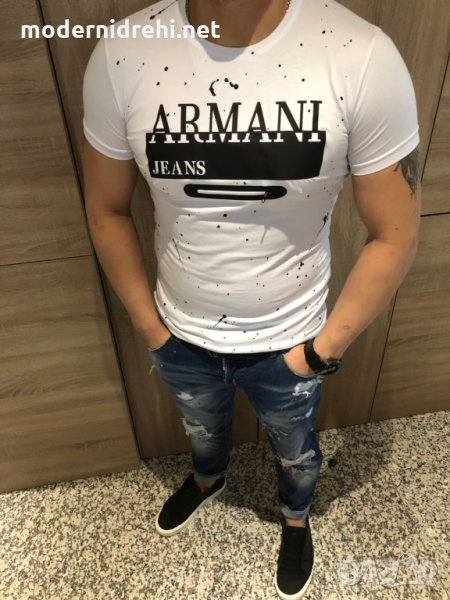 Мъжка тениска Armani код 137, снимка 1