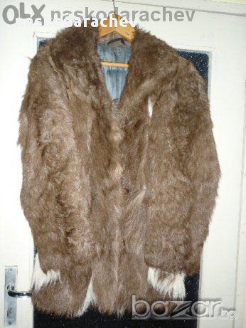 Дамски естествен кожен кожух (палто), снимка 1