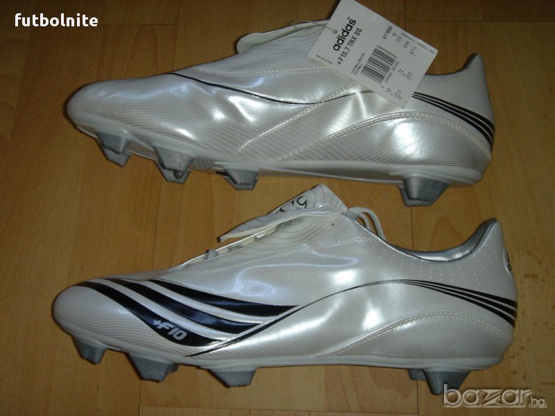 Адидас Футболни Обувки Нови Бутонки Adidas F10.7 White Football Boots 47, снимка 1