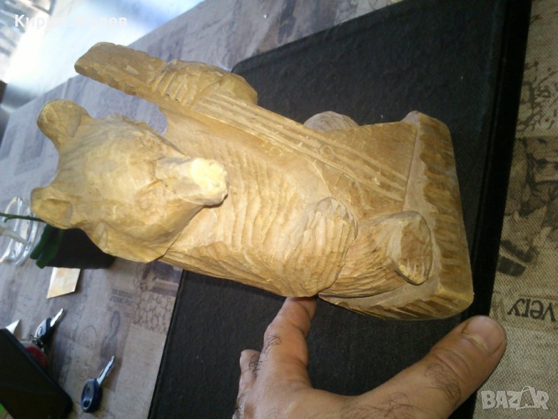 Стар ДЪРВЕН МЕЧОК СССР, снимка 1