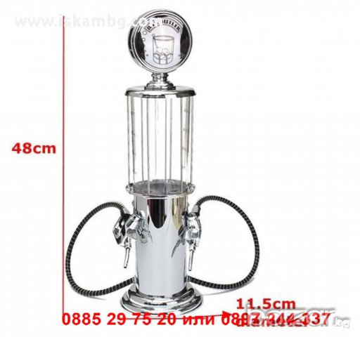 Диспенсър за напитки - Ретро бензинова колонка - код 1115, снимка 4 - Други стоки за дома - 12339920