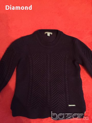 100% Burberry BRIT оригинален дамски пуловер XS, снимка 2 - Блузи с дълъг ръкав и пуловери - 16429359