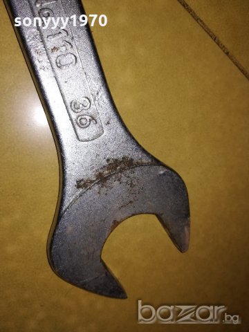 поръчан-chrom-vanadium 41/36-голям гаечен ключ-внос швеицария, снимка 12 - Аксесоари и консумативи - 20213015