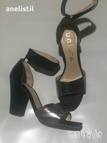 Испански сандали естествена кожа, снимка 2 - Дамски обувки на ток - 25791629
