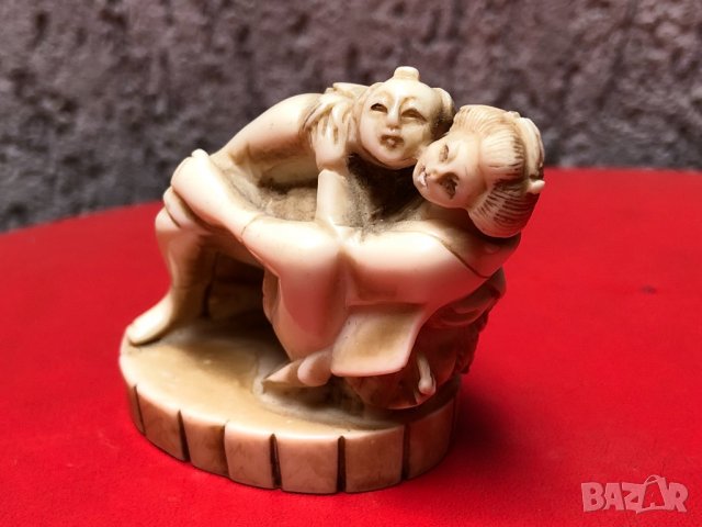 Японска еротична фигура Кама Сутра, снимка 2 - Статуетки - 24294375